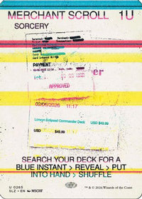 Merchant Scroll (0265) (SLZ-265) - Secret Lair x MSCHF: The Zeta Set