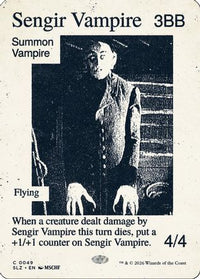 Sengir Vampire (0049) (SLZ-049) - Secret Lair x MSCHF: The Zeta Set
