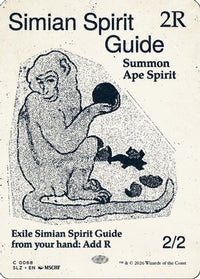 Simian Spirit Guide (0068) (SLZ-068) - Secret Lair x MSCHF: The Zeta Set