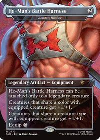 He-Man's Battle Harness - Konda's Banner (SLD-2772) - Secret Lair Drop Series Foil