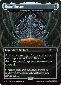 Bone Throne - Throne of the God-Pharaoh (SLD-2792) - Secret Lair Drop Series Foil