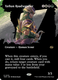 Yathan Roadwatcher (Borderless) (TDM-375) - Tarkir: Dragonstorm Foil