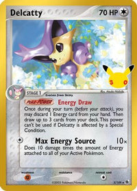 Delcatty (5/109)  - ME 30th Celebration Classic Collection Holofoil