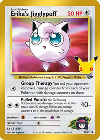 Erika's Jigglypuff (69/132)  - ME 30th Celebration Classic Collection Holofoil