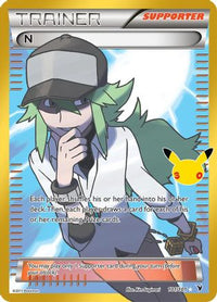 N (101) - ME 30th Celebration Classic Collection Holofoil