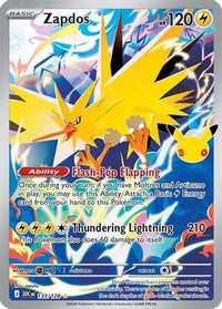 Zapdos (133/128)  - ME 30th Celebration Holofoil