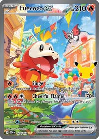 Fuecoco ex (147/128)  - ME 30th Celebration Holofoil
