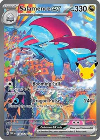 Salamence ex (156/128)  - ME 30th Celebration Holofoil