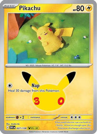 Pikachu (27/128)  - ME 30th Celebration Holofoil