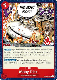 Moby Dick (Ace Deck) (OP16-021) - Set Sail Deck Set