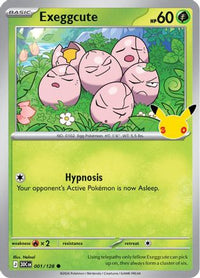 Exeggcute (1/128)  - ME 30th Celebration Holofoil