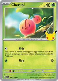 Cherubi (6/128)  - ME 30th Celebration Holofoil