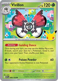 Vivillon (8/128)  - ME 30th Celebration Holofoil
