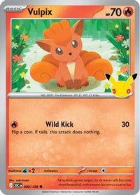 Vulpix (9/128)  - ME 30th Celebration Holofoil