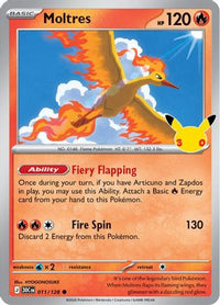 Moltres (11/128)  - ME 30th Celebration Holofoil