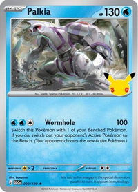 Palkia (20/128)  - ME 30th Celebration Holofoil