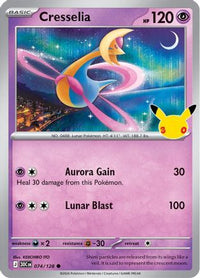 Cresselia (74/128)  - ME 30th Celebration Holofoil