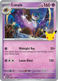 Lunala (80/128)  - ME 30th Celebration Holofoil