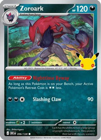 Zoroark (96/128)  - ME 30th Celebration Holofoil