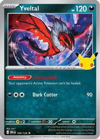Yveltal (100/128)  - ME 30th Celebration Holofoil