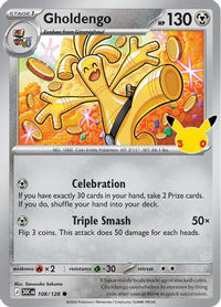 Gholdengo (108/128)  - ME 30th Celebration Holofoil