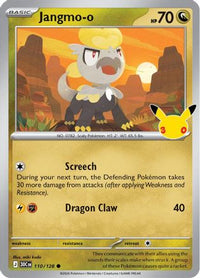 Jangmo-o (110/128)  - ME 30th Celebration Holofoil