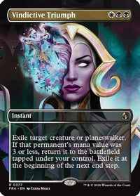 Vindictive Triumph (Borderless (FRA-377) - Reality Fracture Foil