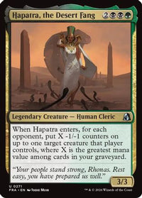 Hapatra, the Desert Fang (FRA-271) - Reality Fracture Foil
