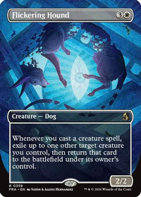 Flickering Hound (Borderless) (FRA-359) - Reality Fracture