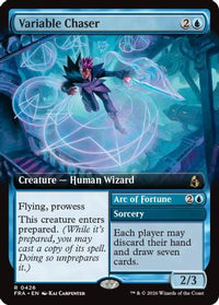 Variable Chaser (Extended Art) (FRA-426) - Reality Fracture Foil