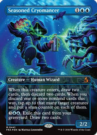 Seasoned Cryomancer (Borderless) (0441) (FRA-441) - Reality Fracture Foil