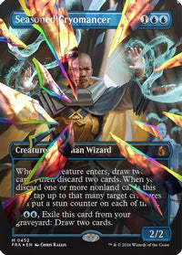 Seasoned Cryomancer (Borderless) (Fcet Foil) (0452) (FRA-452) - Reality Fracture Foil