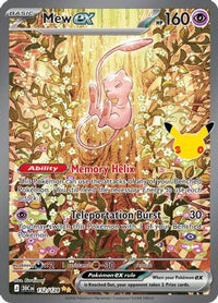 Mew ex (152/128)  - ME 30th Celebration Holofoil