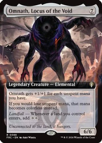 Omnath, Locus of the Void (Extended Art) (-088) - Commander: Reality Fracture