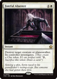 Fateful Absence (FDC-030) - Commander: Foundations