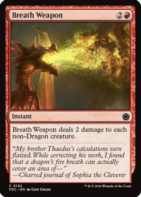 Breath Weapon (FDC-142) - Commander: Foundations