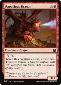 Rapacious Dragon (FDC-171) - Commander: Foundations