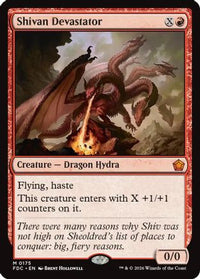 Shivan Devastator (FDC-175) - Commander: Foundations