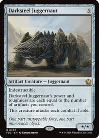 Darksteel Juggernaut (FDC-252) - Commander: Foundations