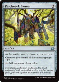 Patchwork Banner (FDC-279) - Commander: Foundations