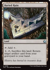 Buried Ruin (FDC-298) - Commander: Foundations