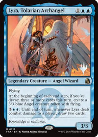 Lyra, Tolarian Archangel (PPFRA-217) - Promo Pack: Reality Fracture Foil