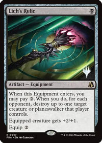 Lich's Relic (PPFRA-057) - Promo Pack: Reality Fracture