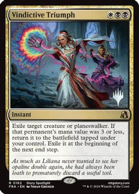 Vindictive Triumph (PPFRA-162) - Promo Pack: Reality Fracture Foil