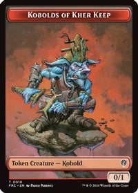 Kobolds of Kher Keep // Phyrexian Mite Double-Sided Token (FRC-10 // 16) - Commander: Reality Fracture