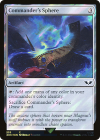 Commander's Sphere (235) (Surge Foil) [Warhammer 40,000]