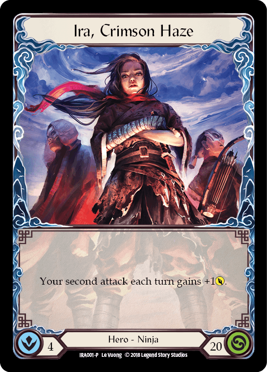 Ira, Crimson Haze [IRA001-P] (Ira Welcome Deck) 1st Edition Normal - POKÉ JEUX