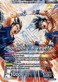 Son Goku & Vegeta // Miracle Strike Gogeta (P-069) [Mythic Booster] - POKÉ JEUX
