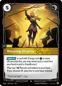 Rousing Display (127/167) - Radiance