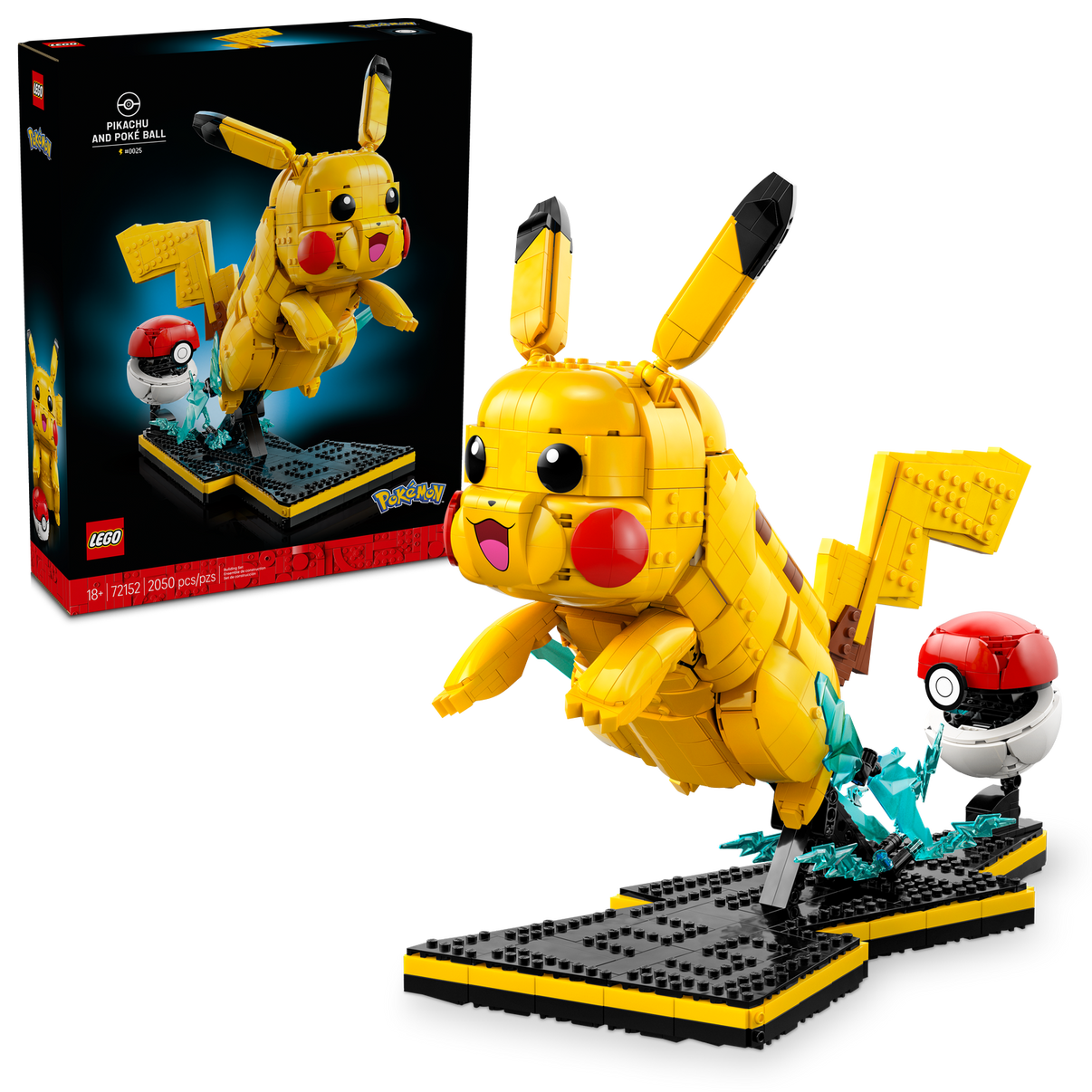 LEGO 72152 - POKÉMON - Pikachu and Poké Ball